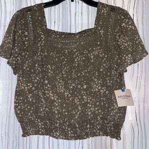 Floral summer shirt